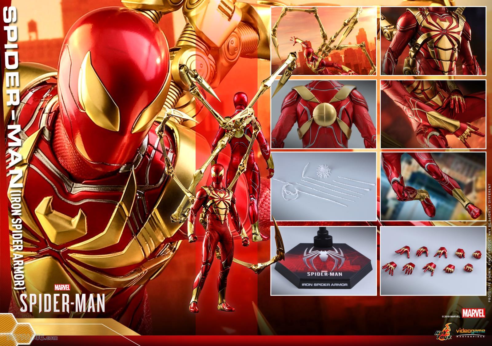 Iron spider suit toy on sale